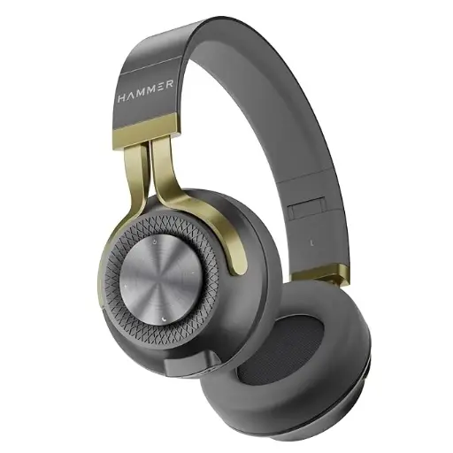 HAMMER Bash 2.0 Over The Ear Wireless Bluetooth Headphones with Mic